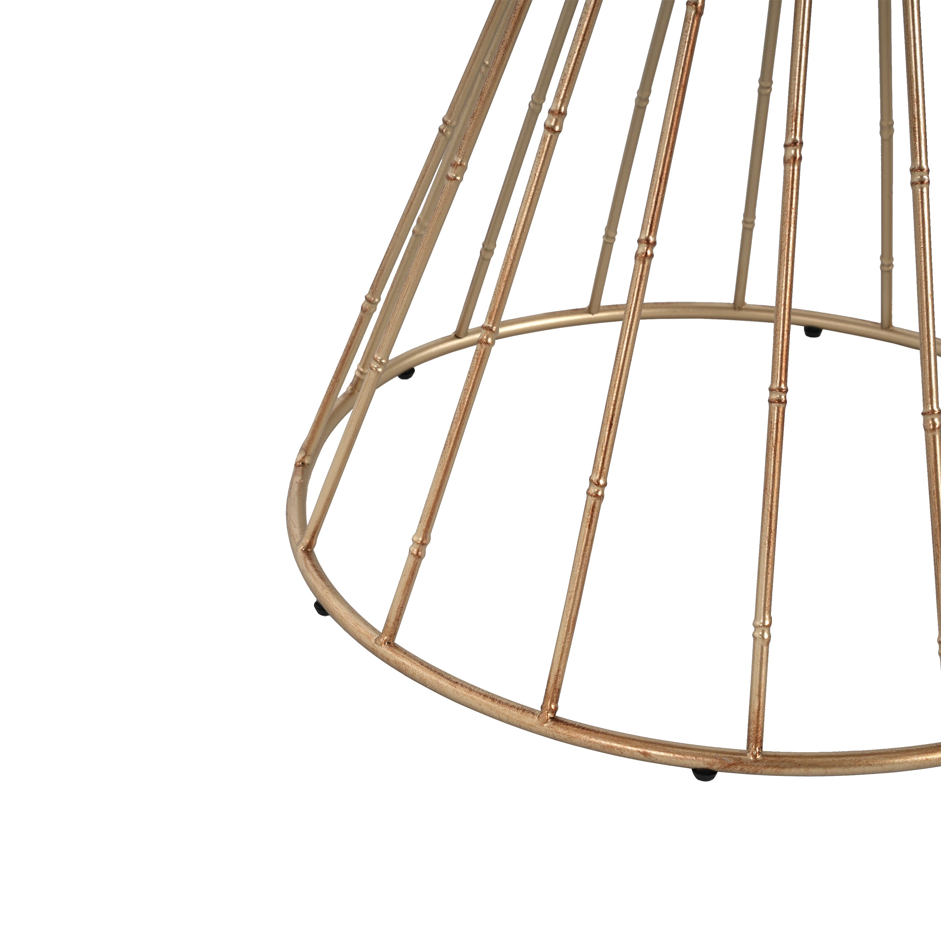 Hollow Edge Retro Art Pine Side Table
