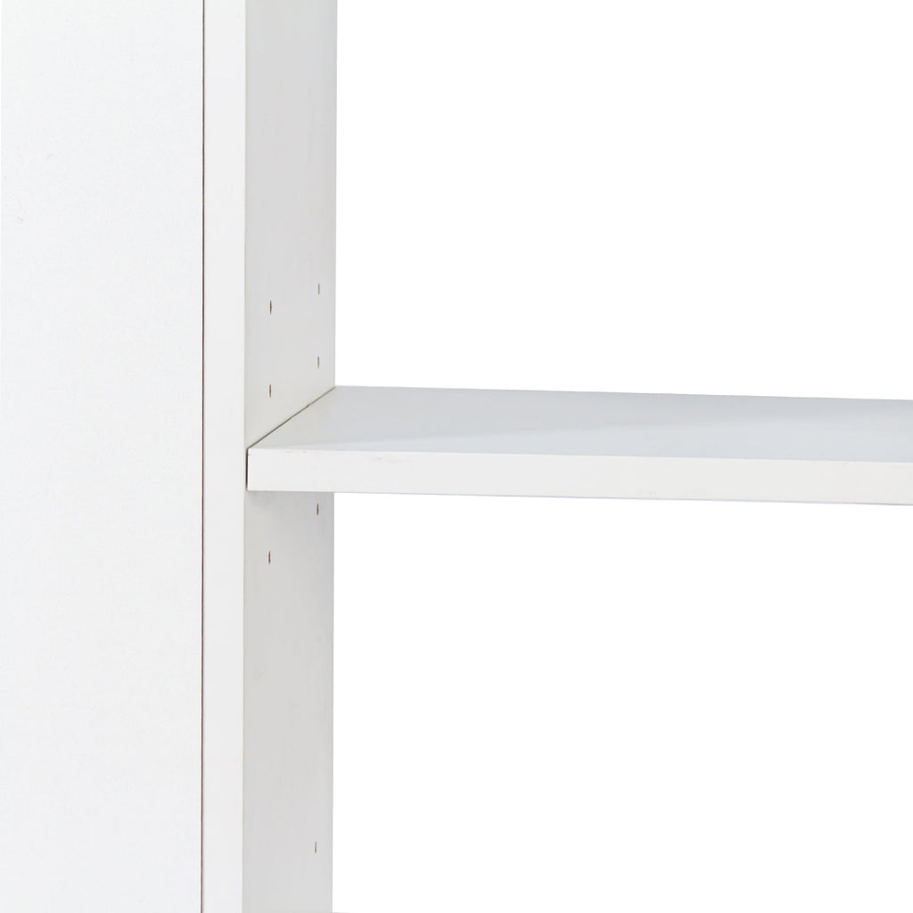 70.87' H Modern Wooden Tall Bookshelf Bookcase