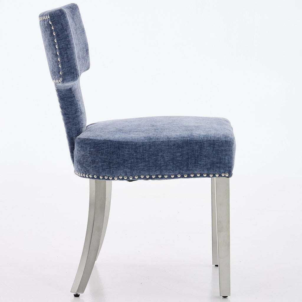 Mid Century Modern Dining Chairs  (Set of 2)