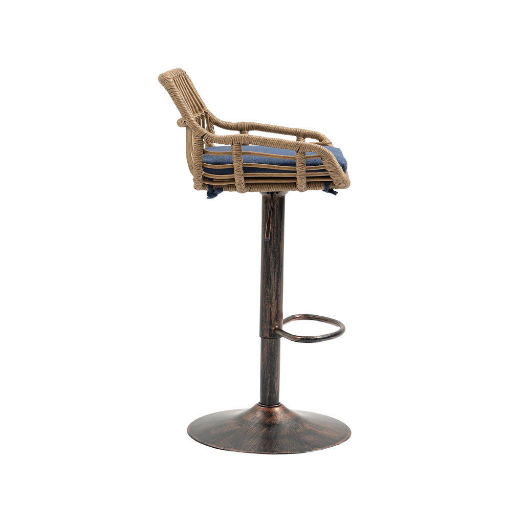 Modern Swivel Bar Stools (Set of 2)