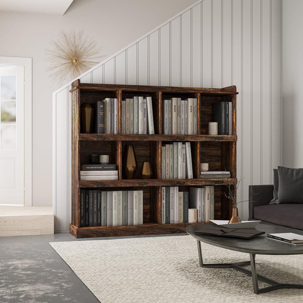 10-shelf MDF Bookcase