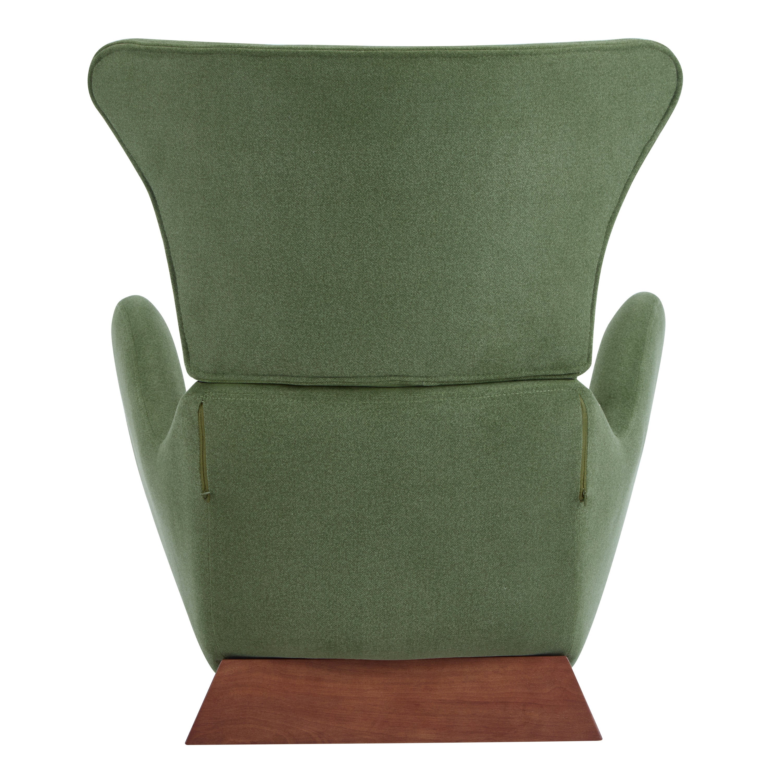 Modern Brown Polyester Accent Chair with Pet/Storage Space