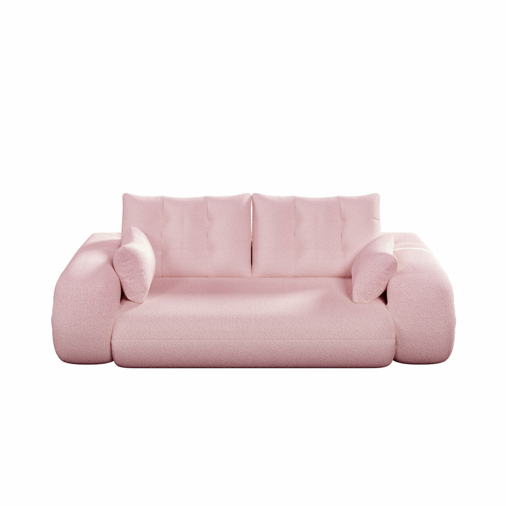 78.7 ' Multi-Functional Teddy Foldable Sofa Bed