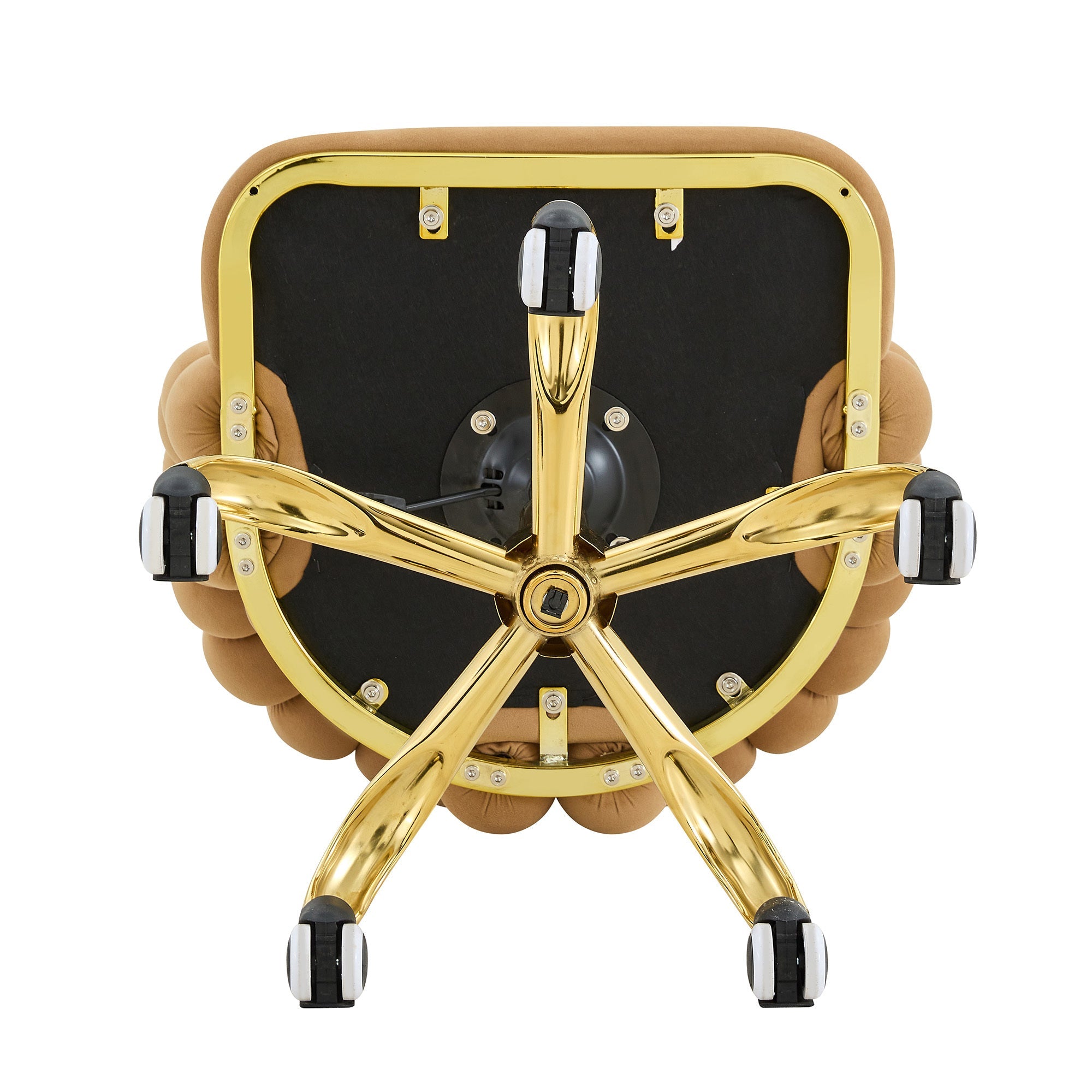 Coloful Modern Velvet Adjustable Swivel Desk Chair with Bubble Back