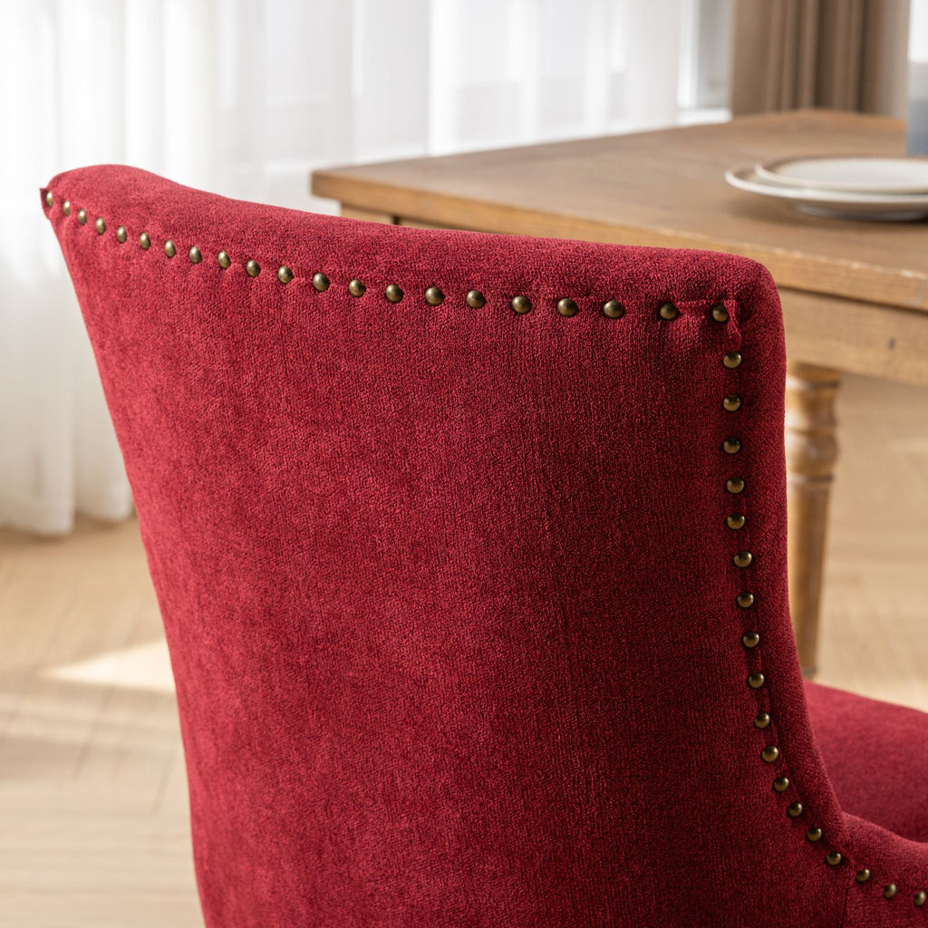 Ultra Side Thickened Fabric Dining Chair (Set of 2)