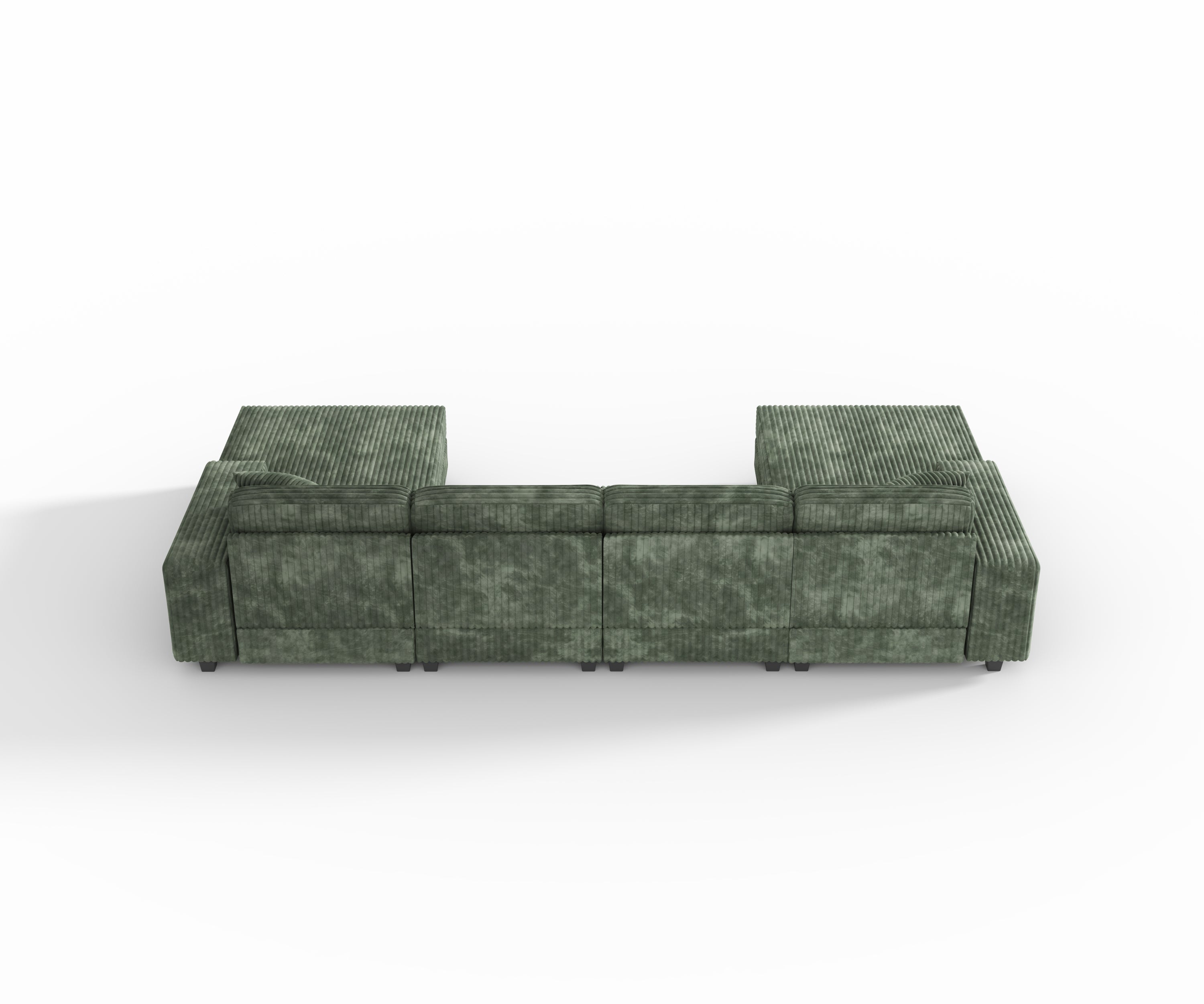 Convertible U-shaped Combination Sofa