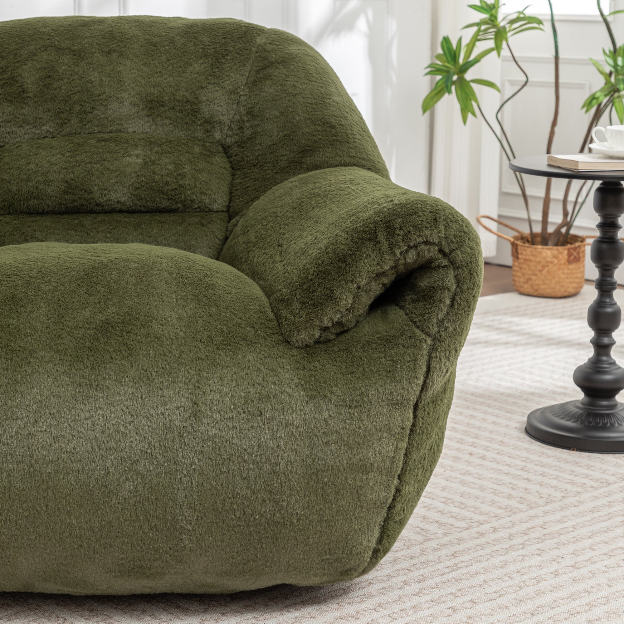 Comfy Bean Bag Sofa with Back Support