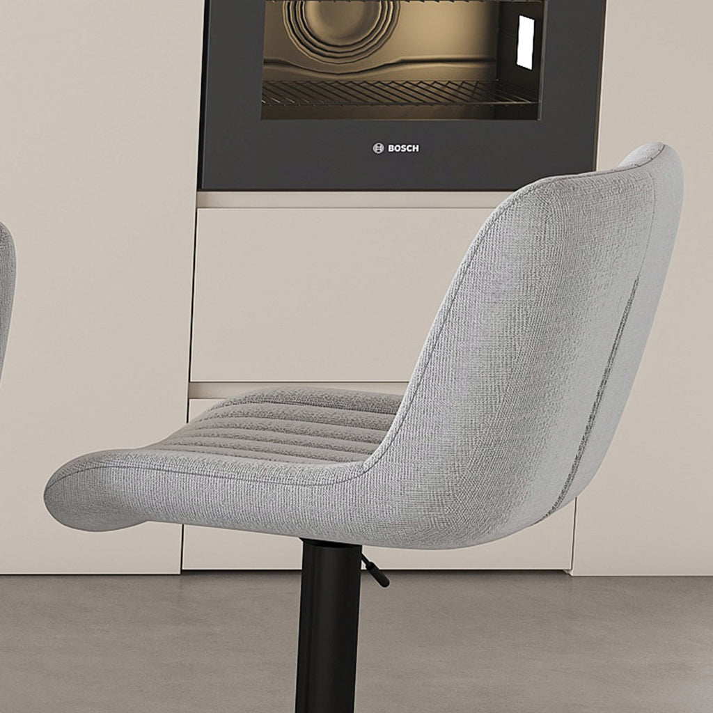Swivel Bar Stools with Adjustable Height (Set of 2)