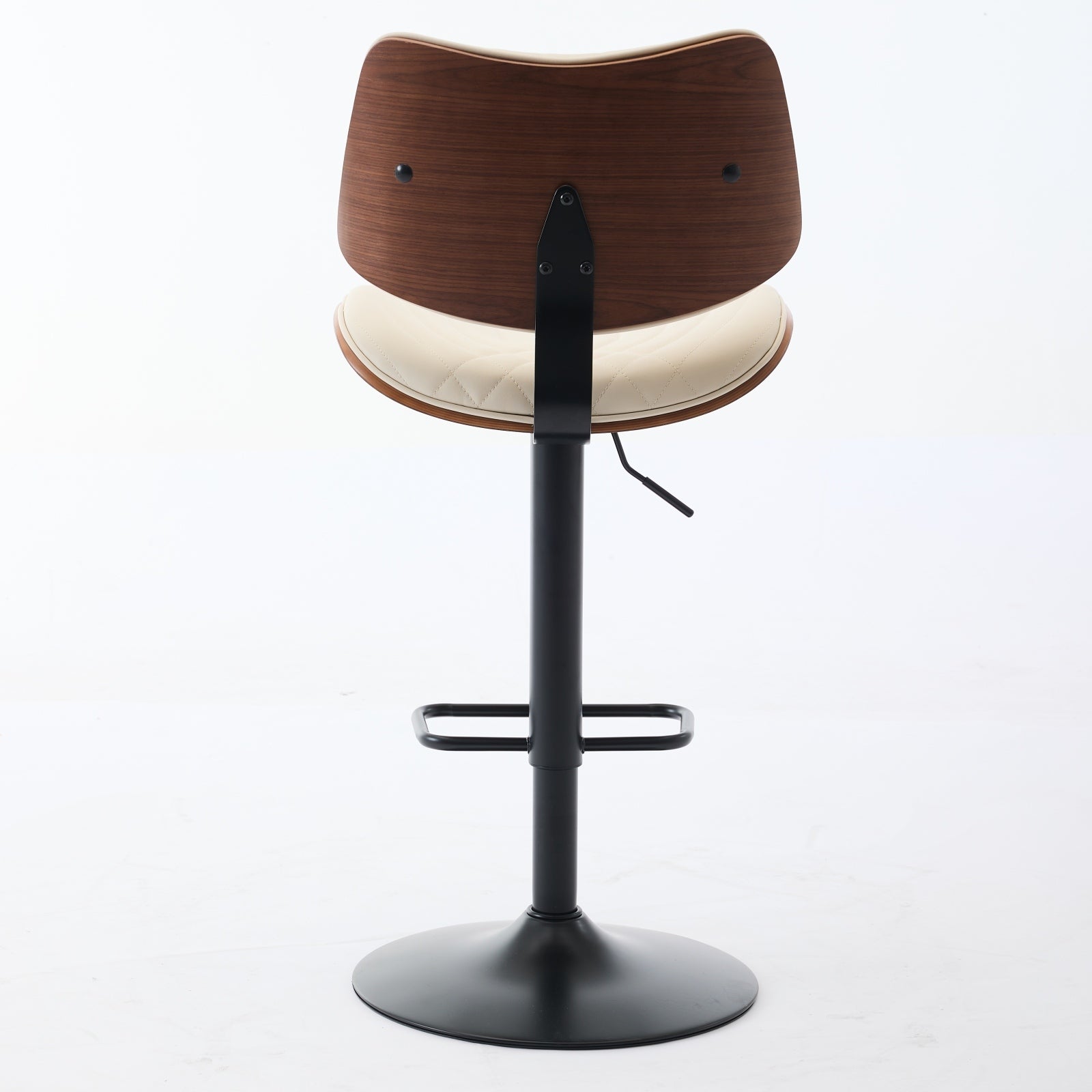 Mid Century Walnut Bentwood Bar Stools