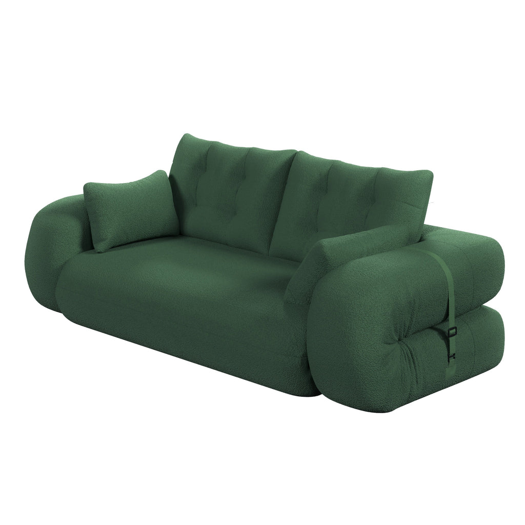 78.7 ' Multi-Functional Teddy Foldable Sofa Bed