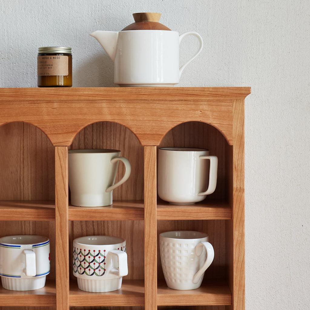 A Grade Cherry Solid Wood Storage Rack