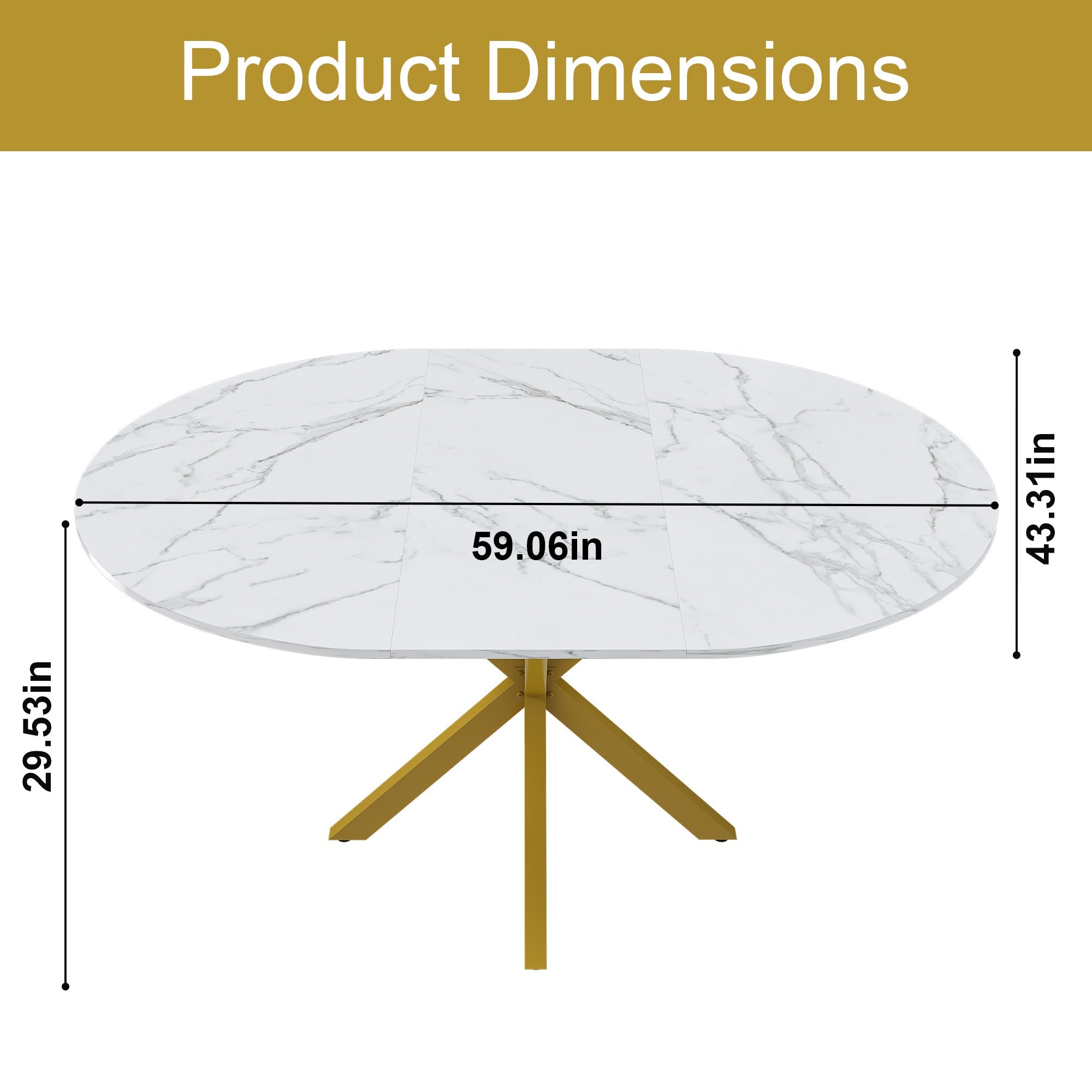 Modern Solid Wood Veneer Retractable Dining Table