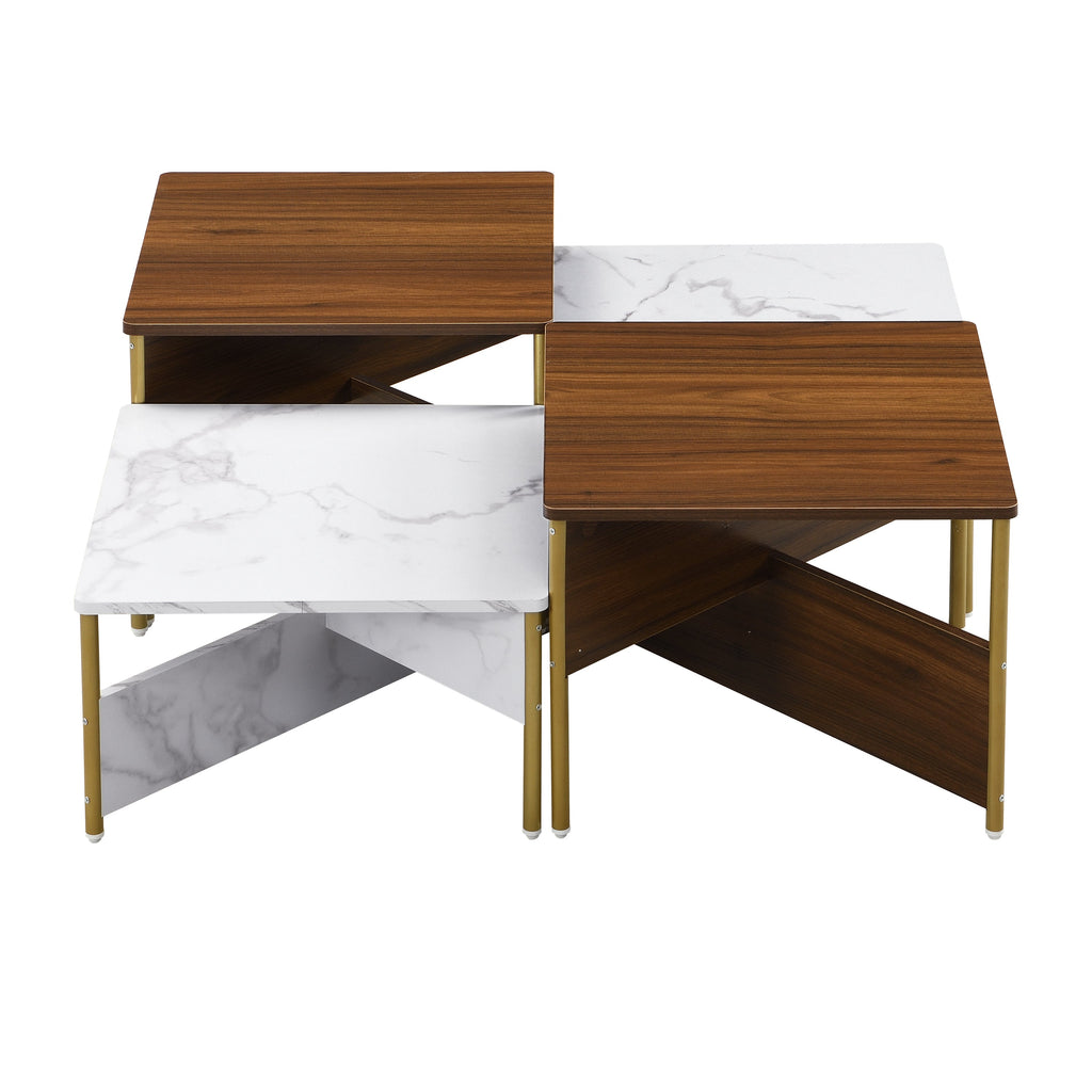 Modern Nesting Coffee Tables Set of 4