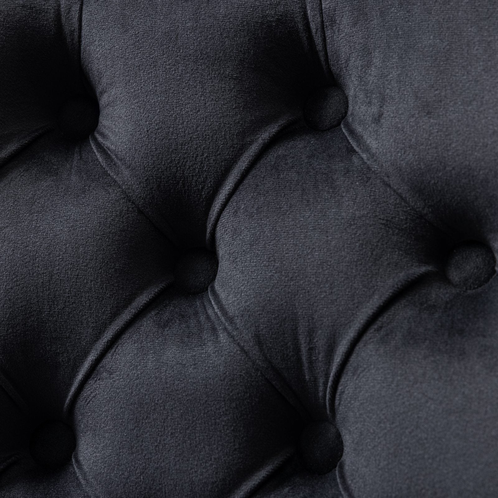 Modern Velvet Upholstered Tufted Button Home Office Chair