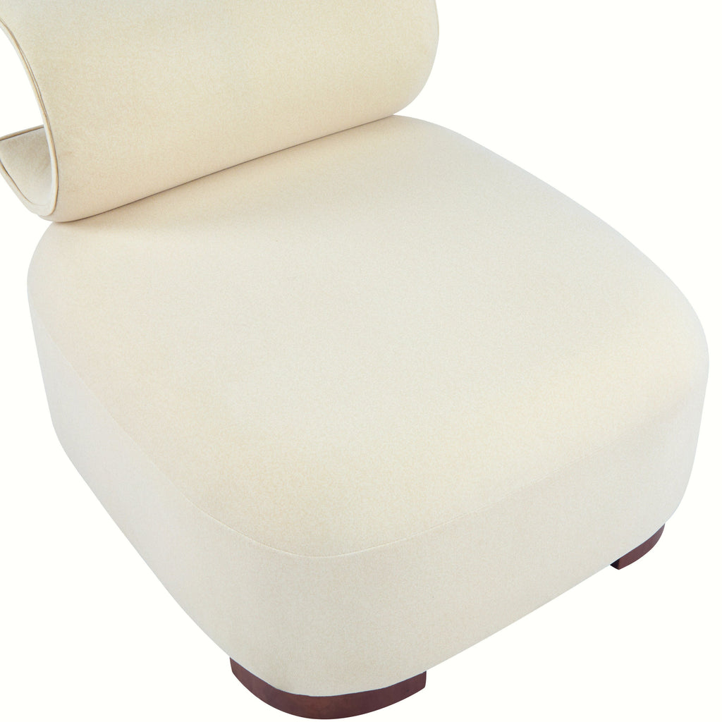 Pet-Friendly Modern Polyester Accent Chair for Living Room