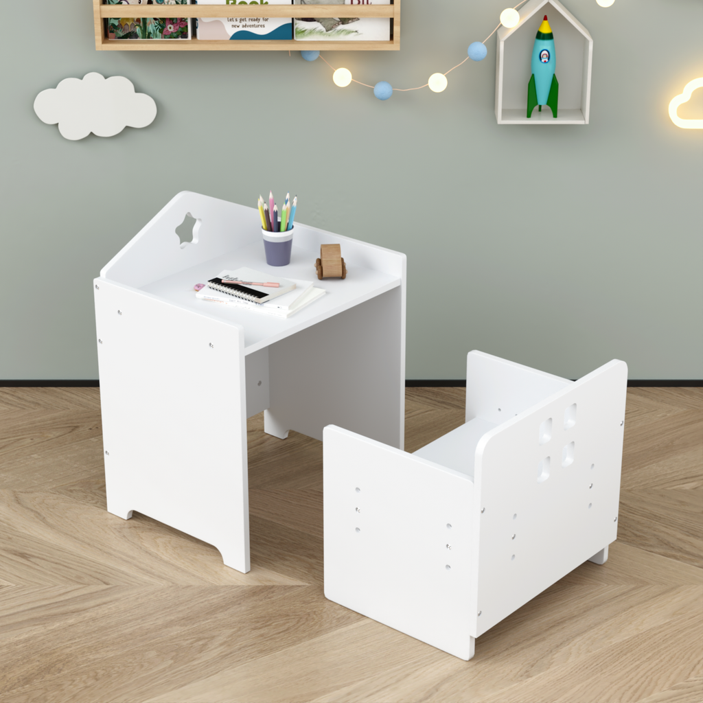 Kids Montessori Weaning Table and Chair Set
