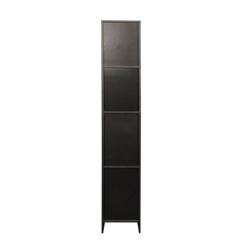 Elegant White Freestanding Cabinet for Kitchen and Dining Room