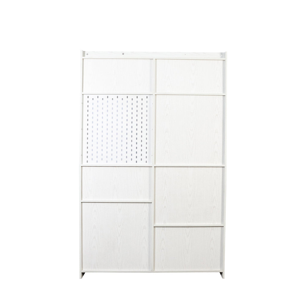 79" Tall Kitchen Pantry Cabinet with Pegboard