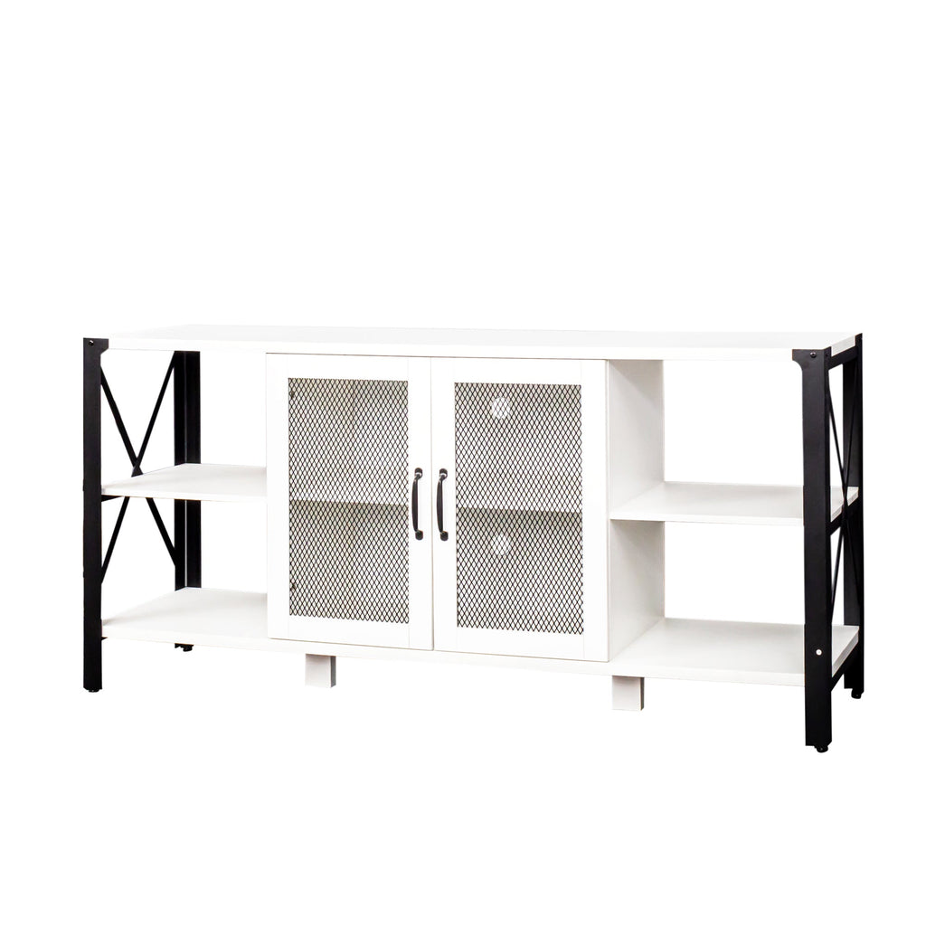 Industrial TV Stand for Living Room