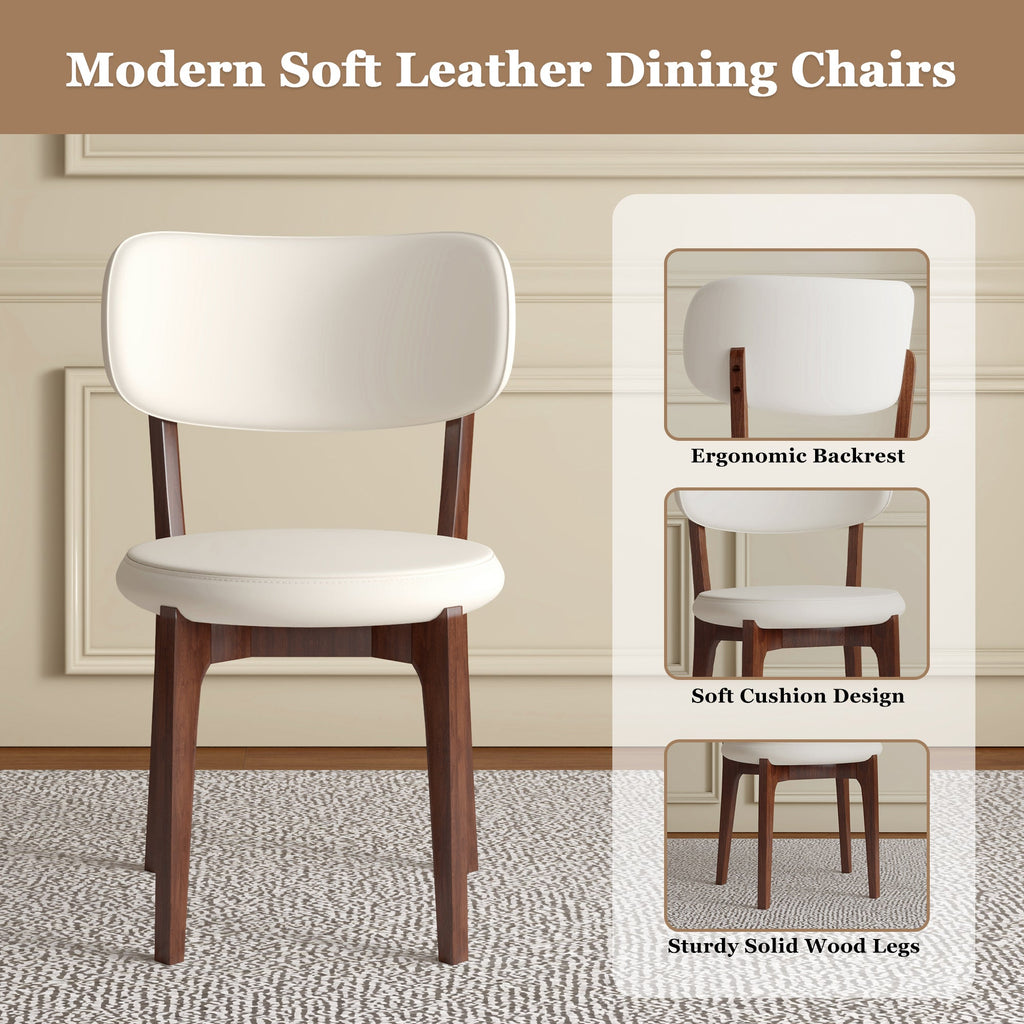 Modern 63' Dining Table Set with Storage