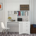 Home Office Computer Desk with Hutch