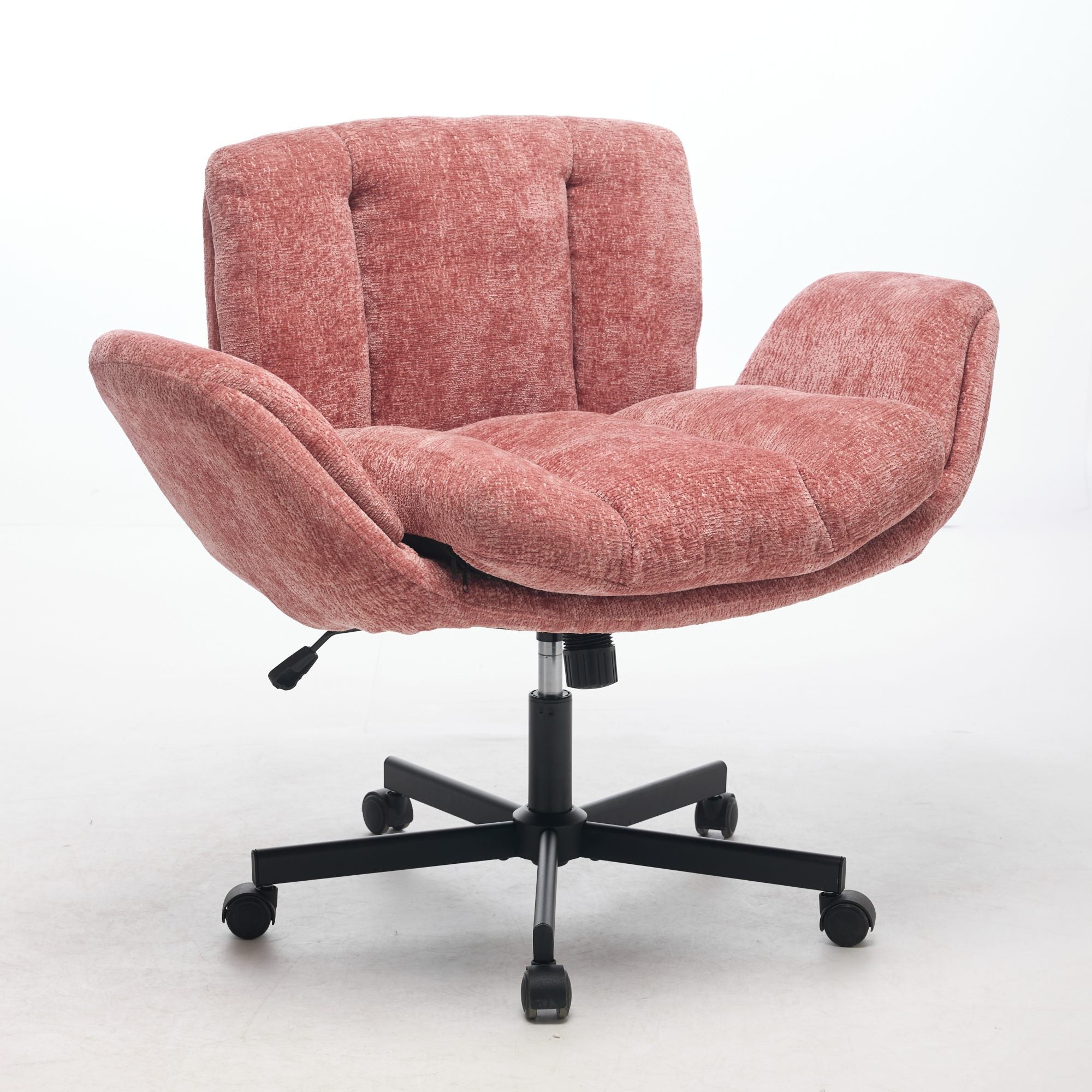Pet Friendly Swivel Office Chair Adjustable Height Double Cushioned