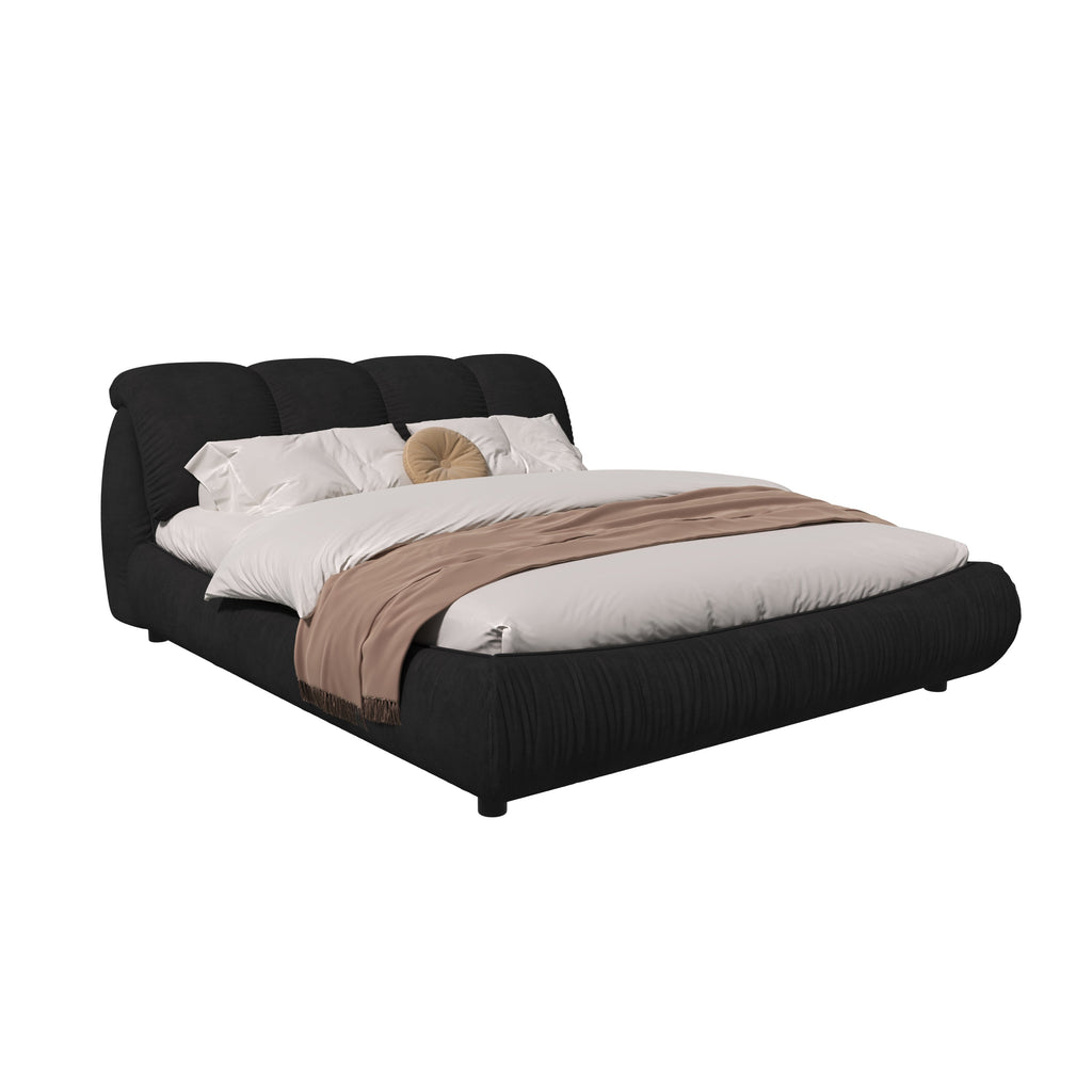 King/Queen Size Luxury Upholstered Platform Bed