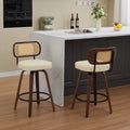 2Pcs Counter Height Bar Stools