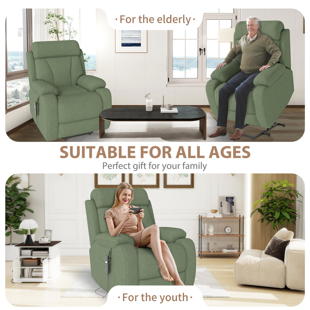 Electric Heavy Duty Lift Chair Recliners Chair for Small Spaces