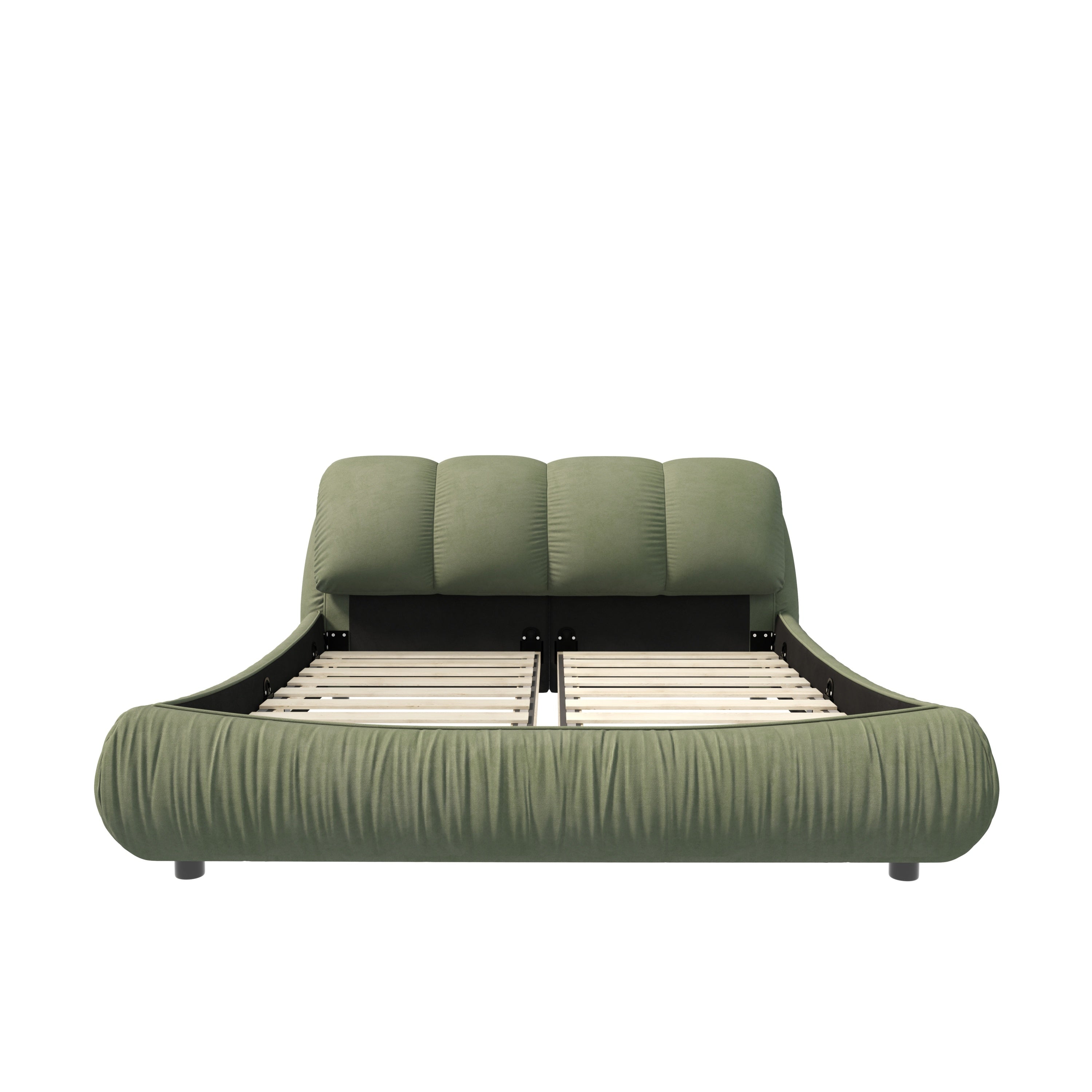 King/Queen Size Luxury Upholstered Platform Bed