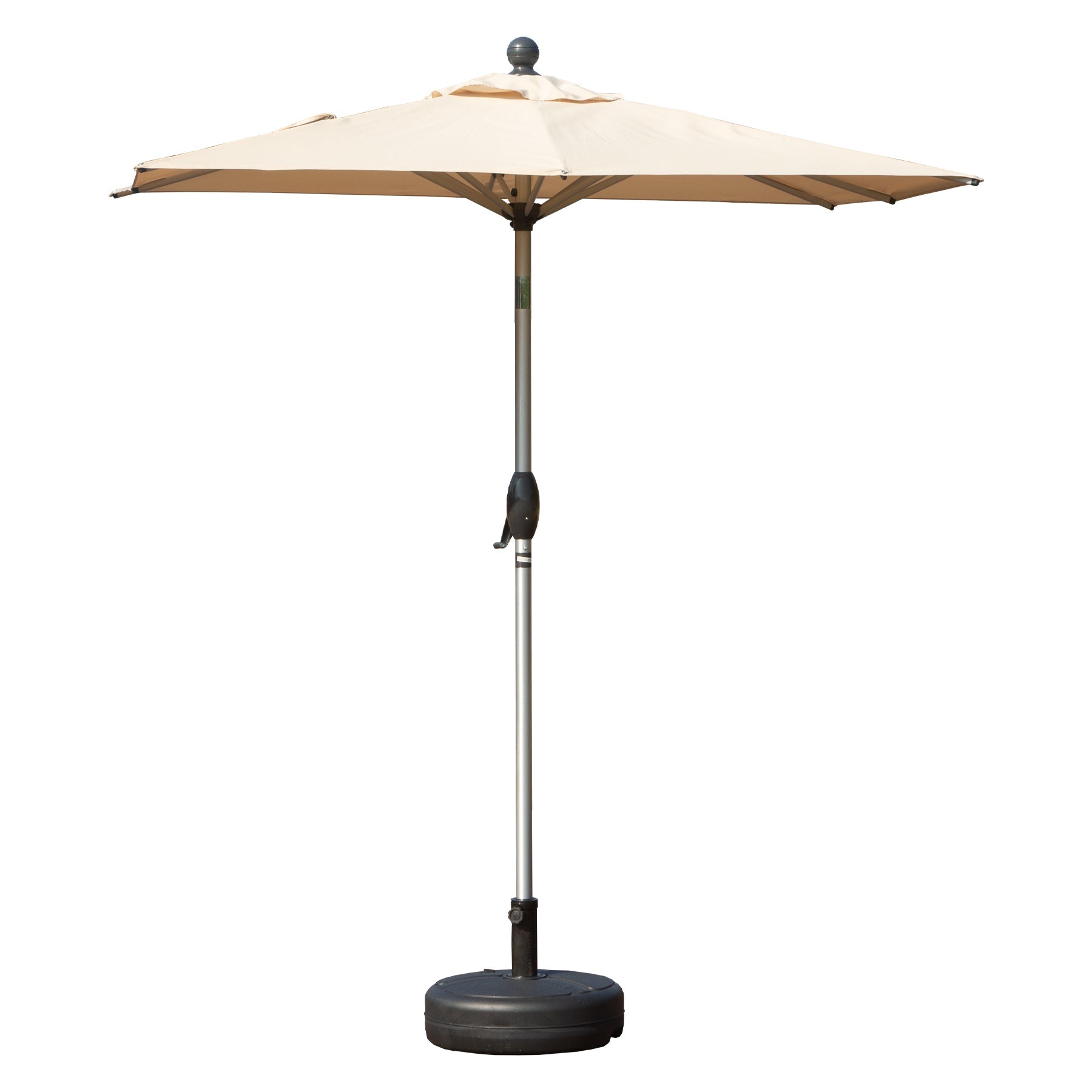 10ft Rectangle Patio Umbrella with Crank Lift and Tilt Function (Base Not Included)