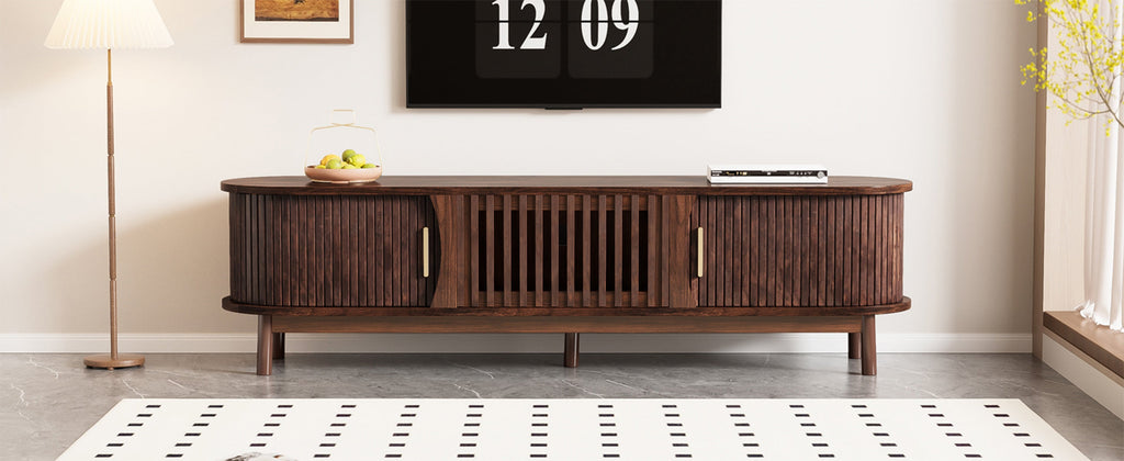 Modern Farmhouse TV Stand for 75' TVs