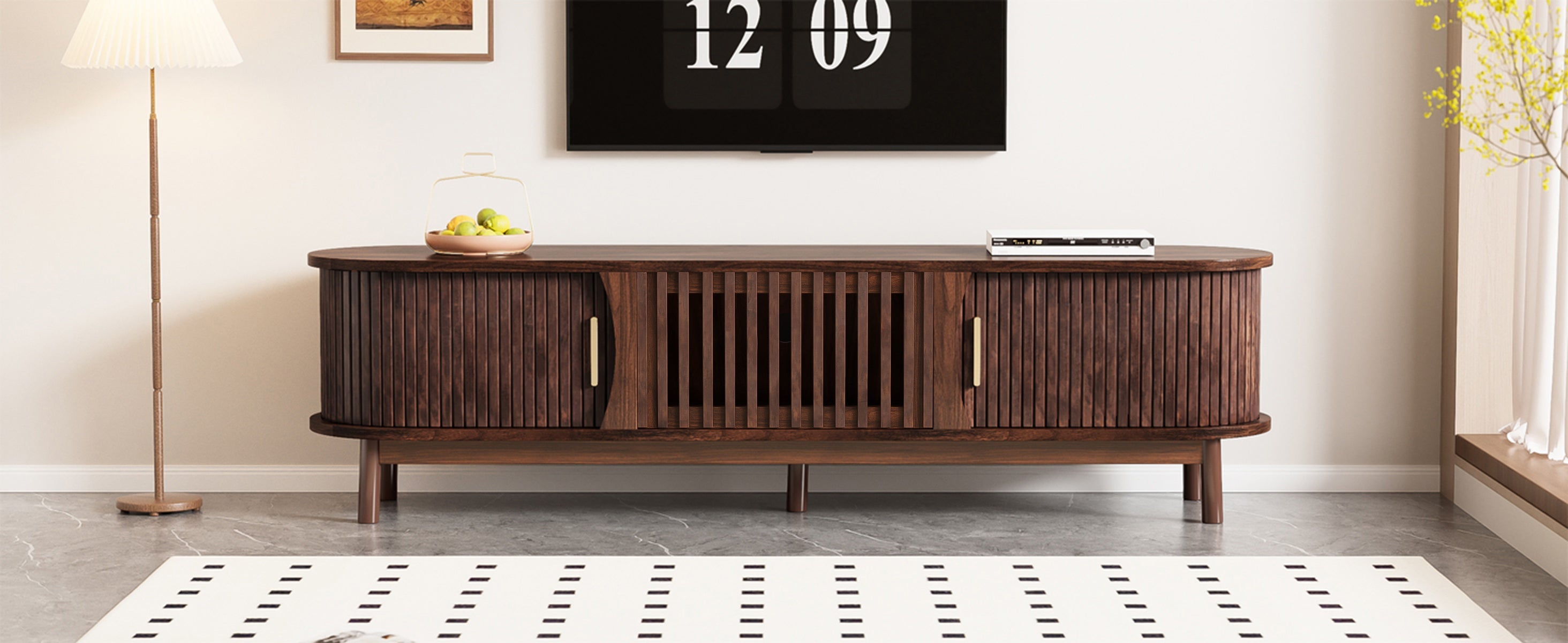 Modern Farmhouse TV Stand for 75' TVs