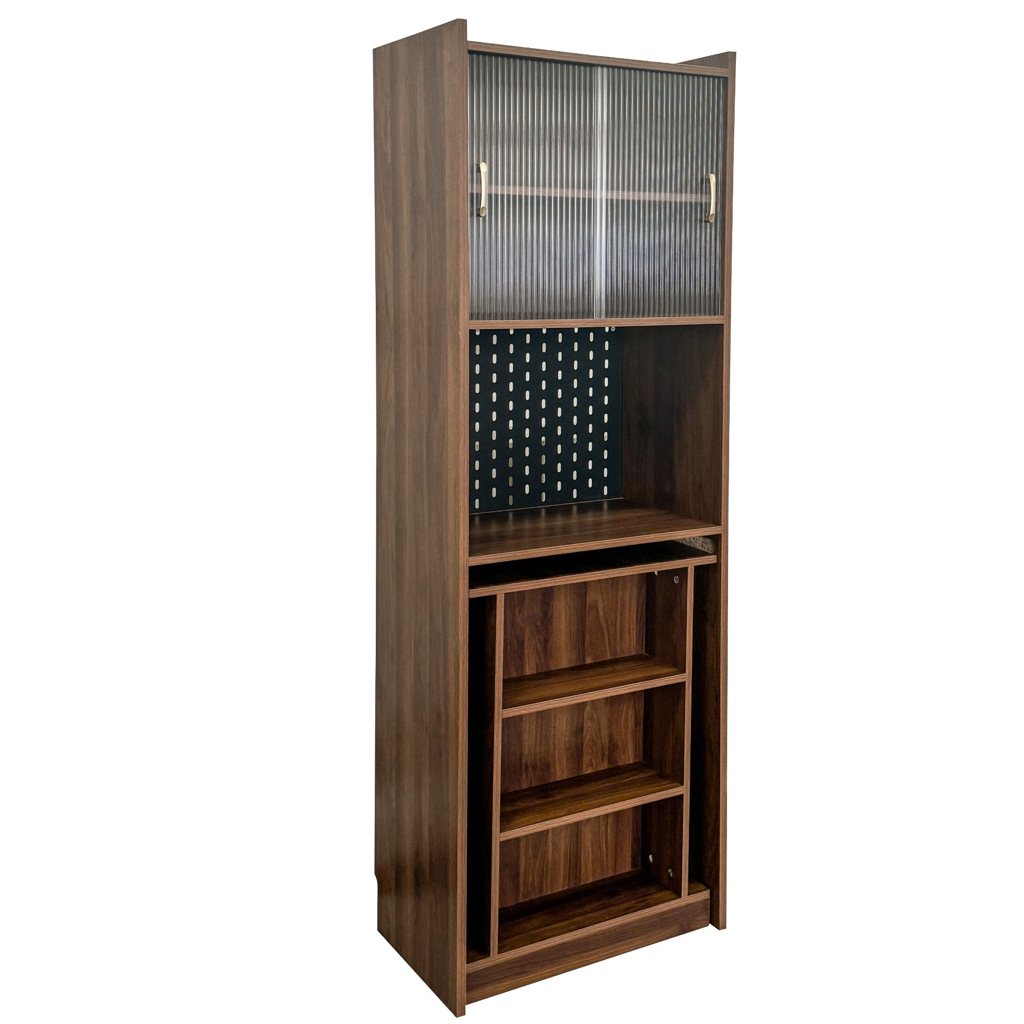 Space-Saving Foldable Computer Desk