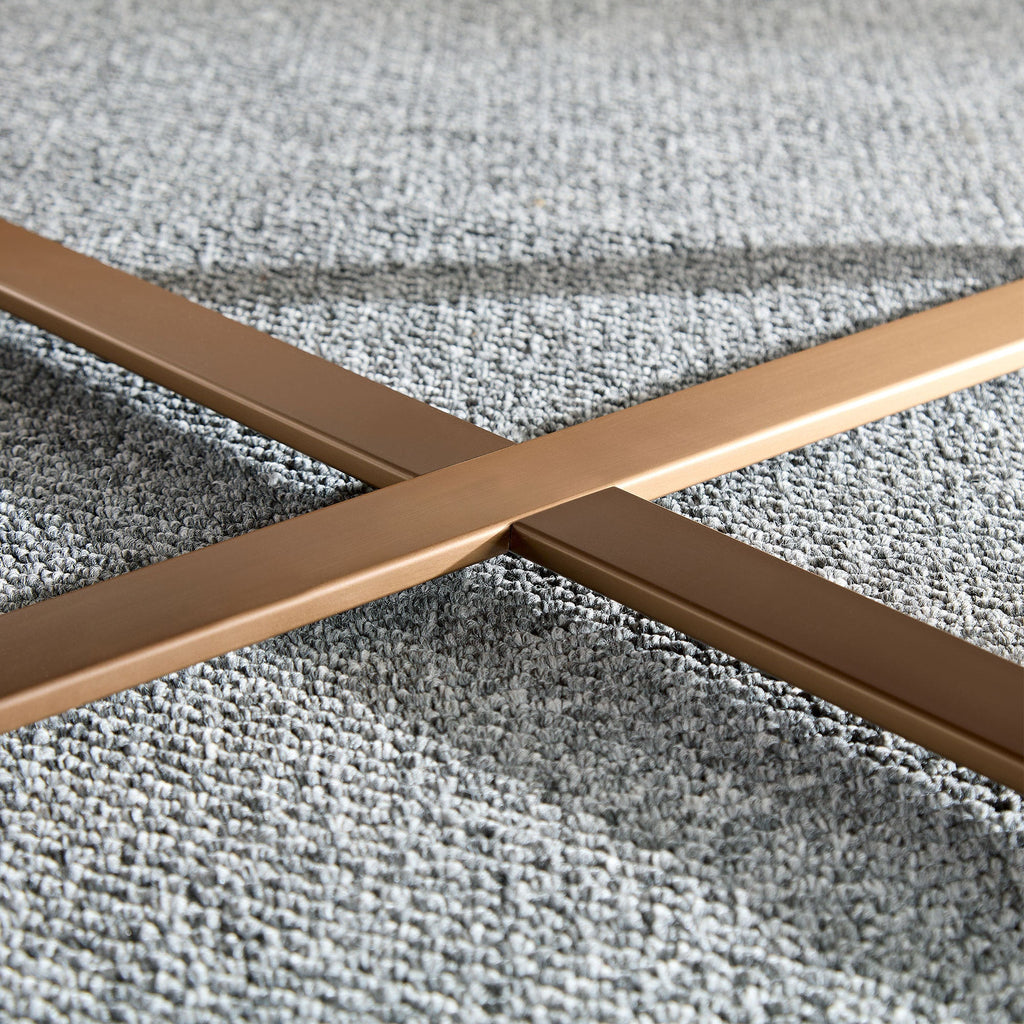 Modern Handcraft Drum Round Coffee Table