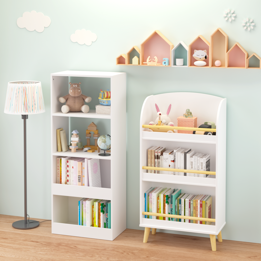 Kids 3-Tier Toy Storage Cabinet