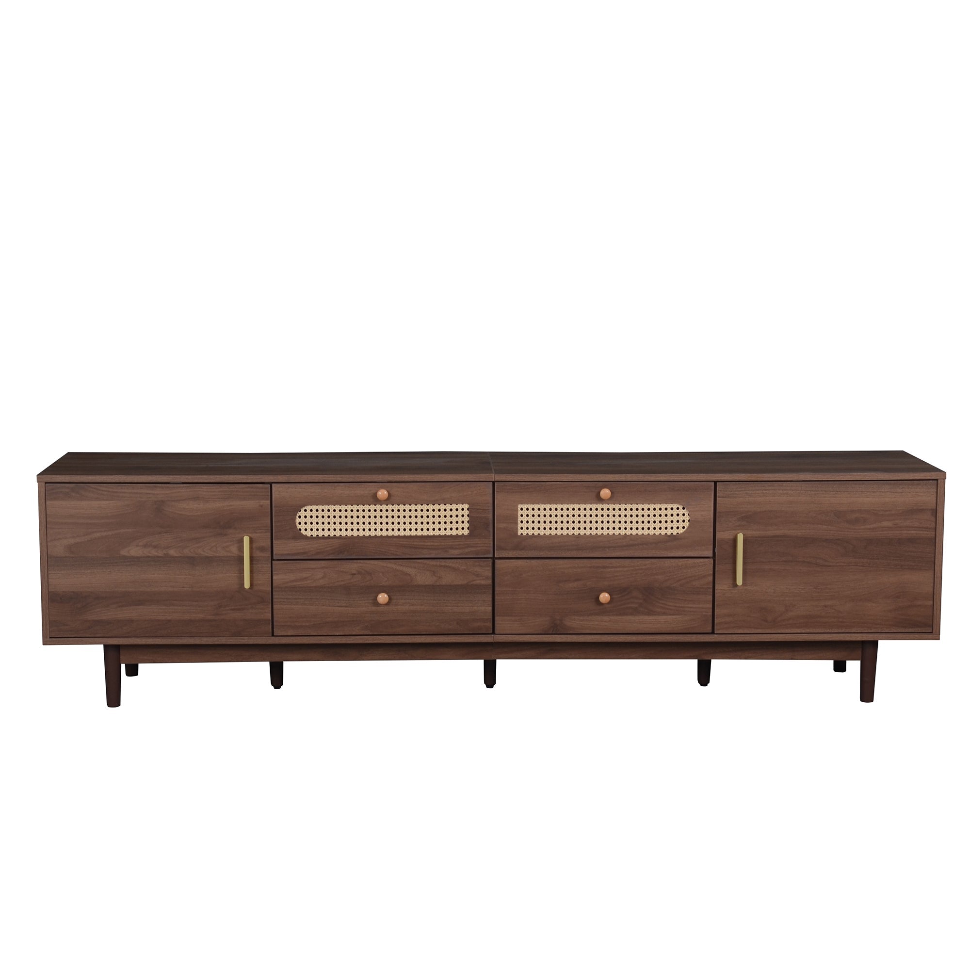 76' Modern Chic Entertainment Center