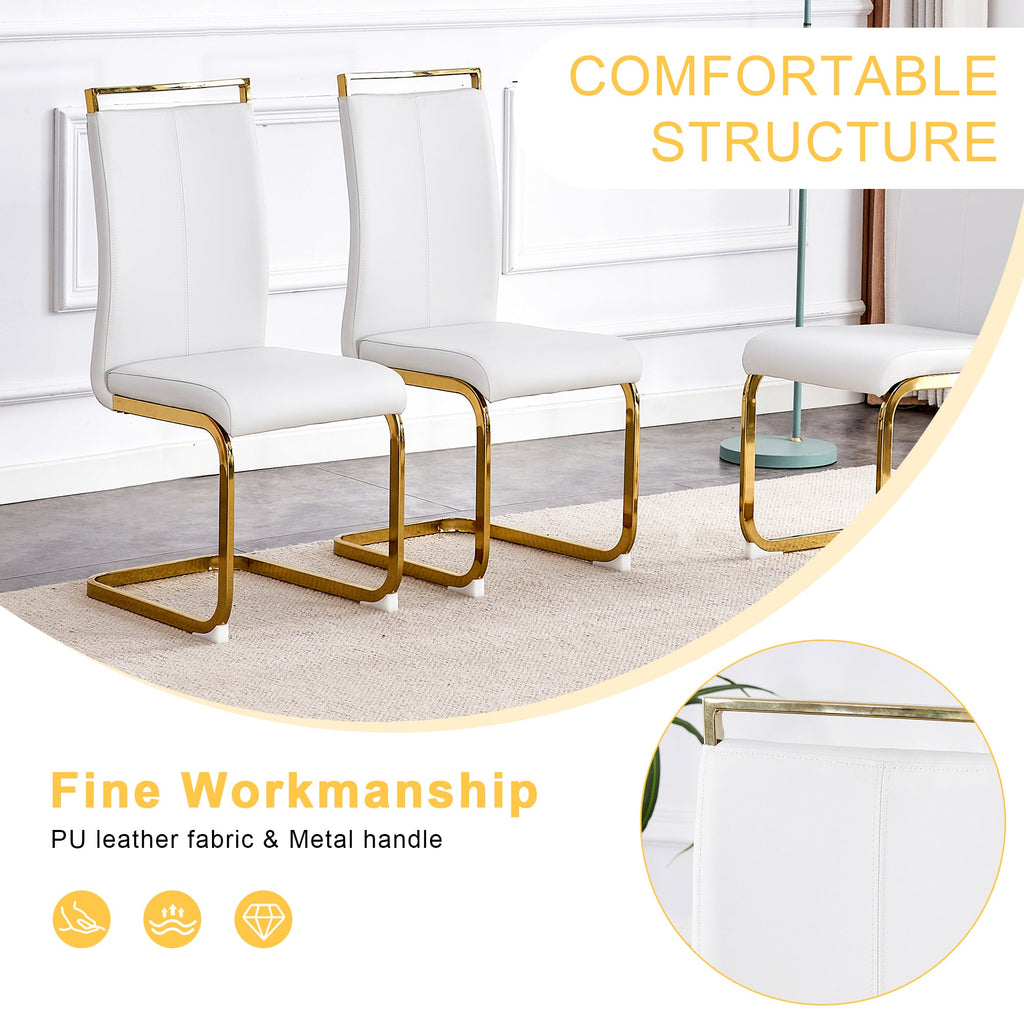 Elegant Transparent Tempered Glass Dining Set