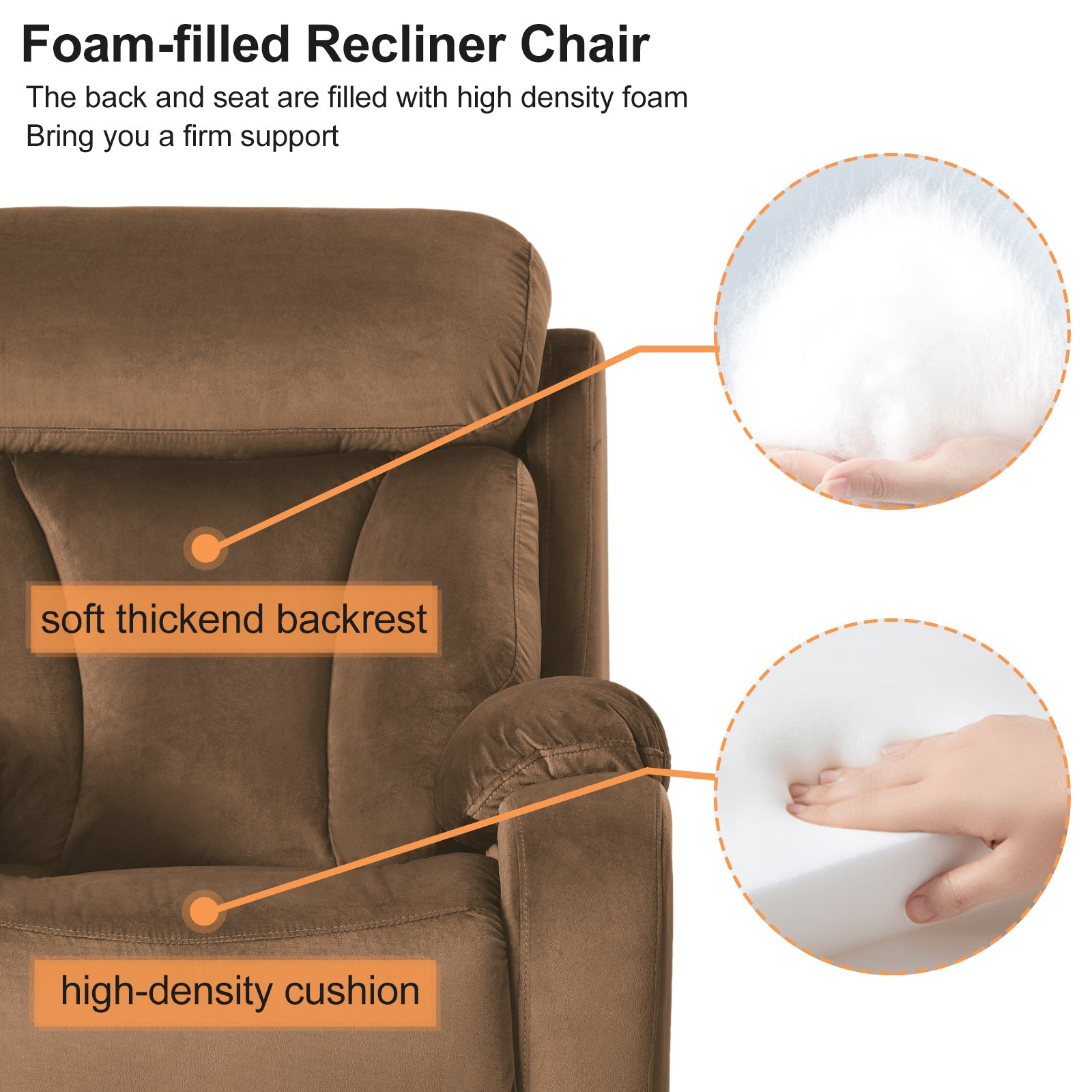Electric Heavy Duty Lift Chair Recliners Chair for Small Spaces