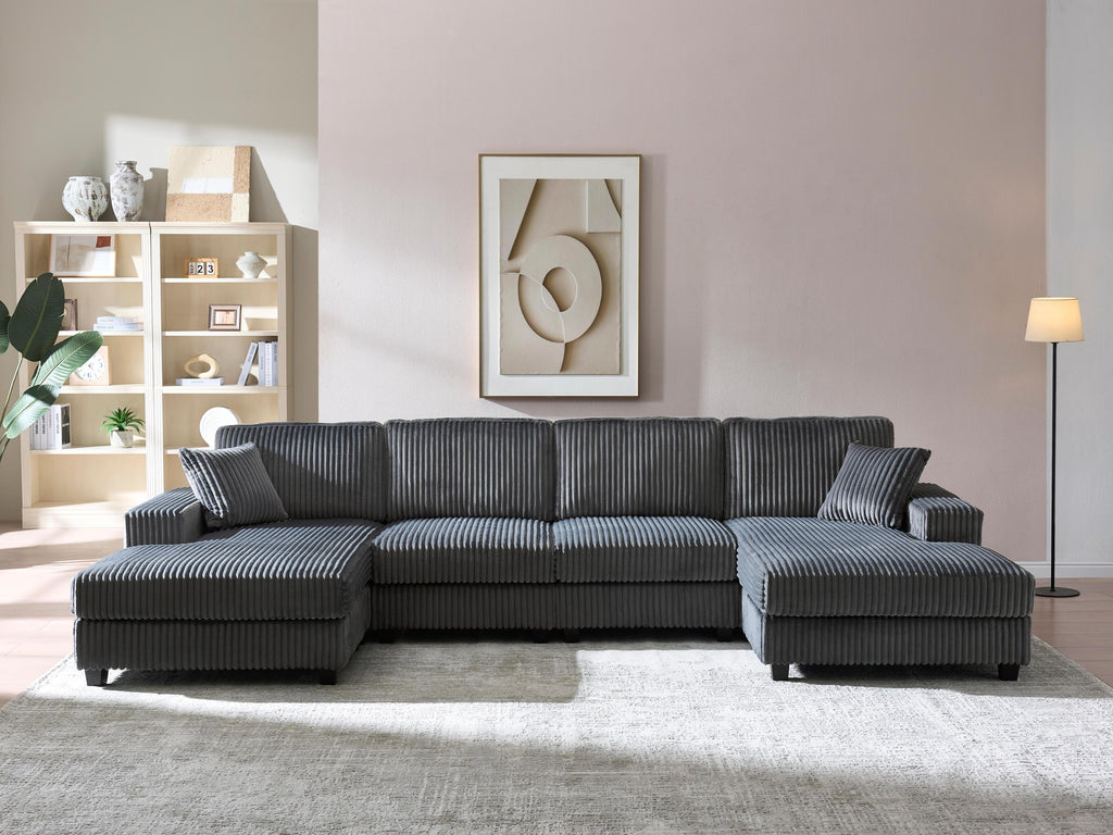 Convertible U-shaped Combination Sofa