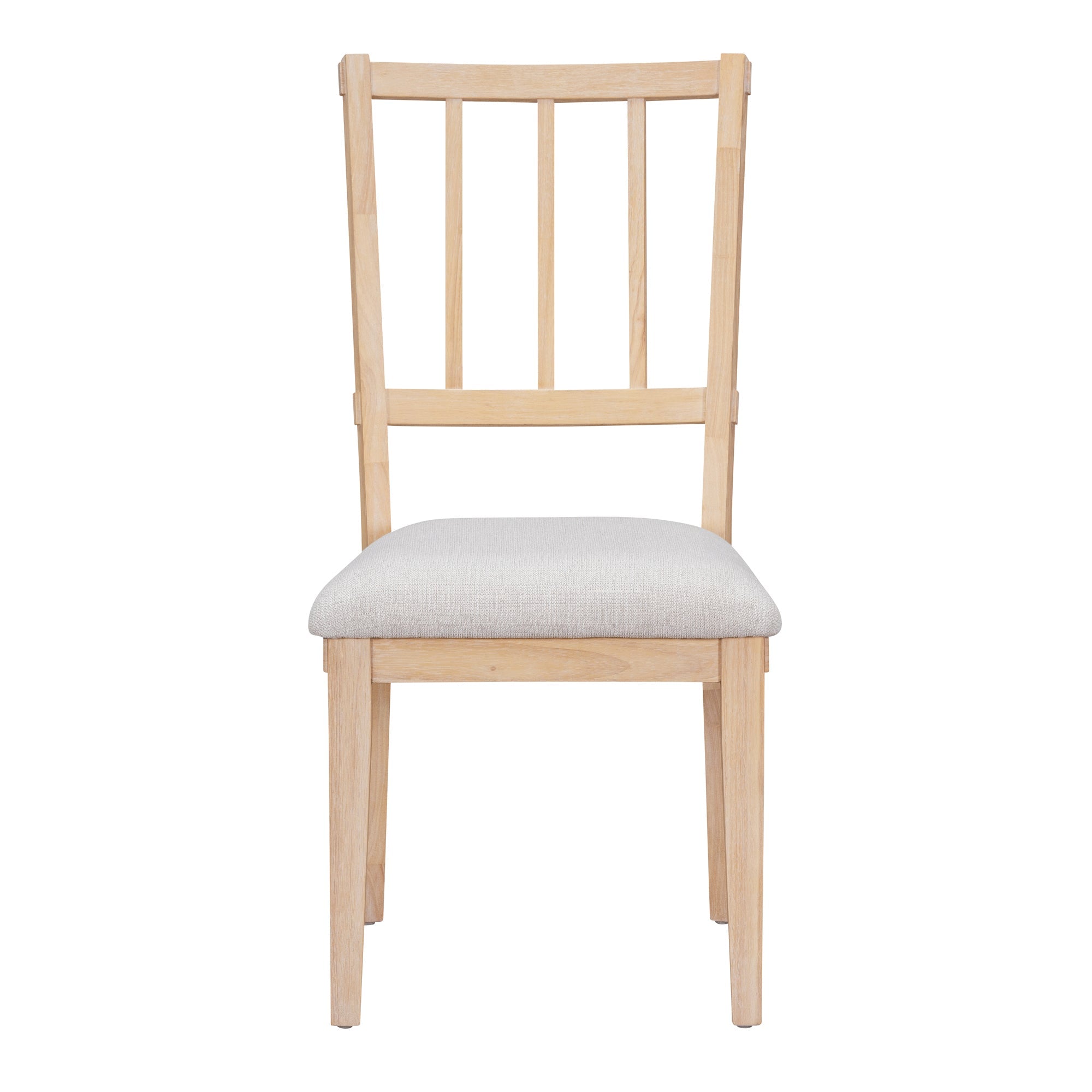 Rustic Charm Round Dining Set with 3 Upholstered Chairs