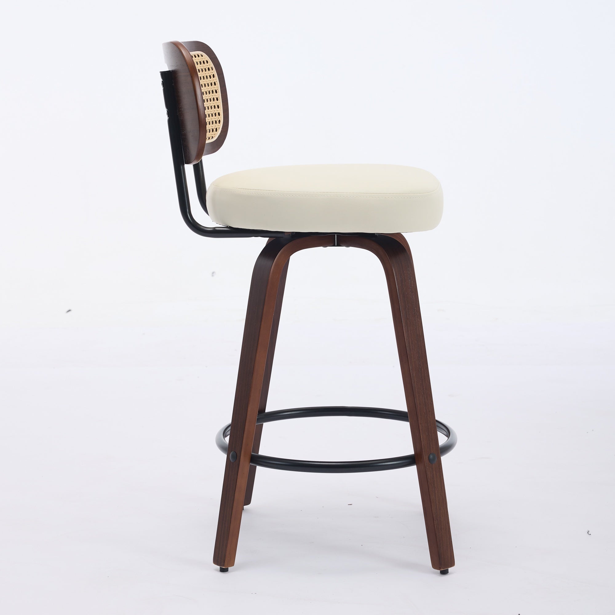 2Pcs Counter Height Bar Stools