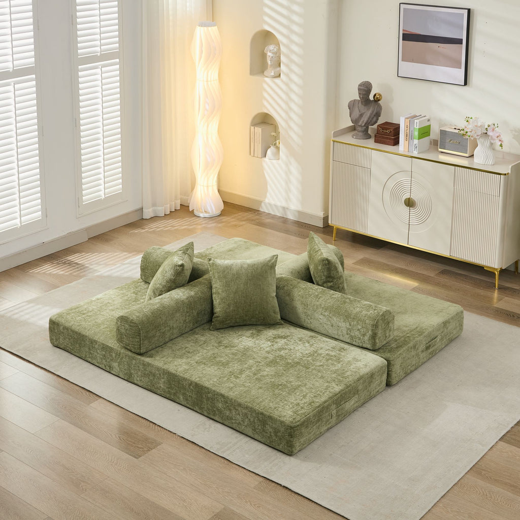 Comfy Convertible Folding Mattress Sofa Bed