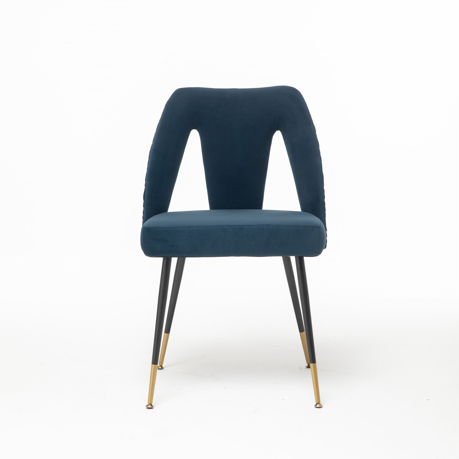 Modern Velvet Upholstered Dining Chair (Set of 2)
