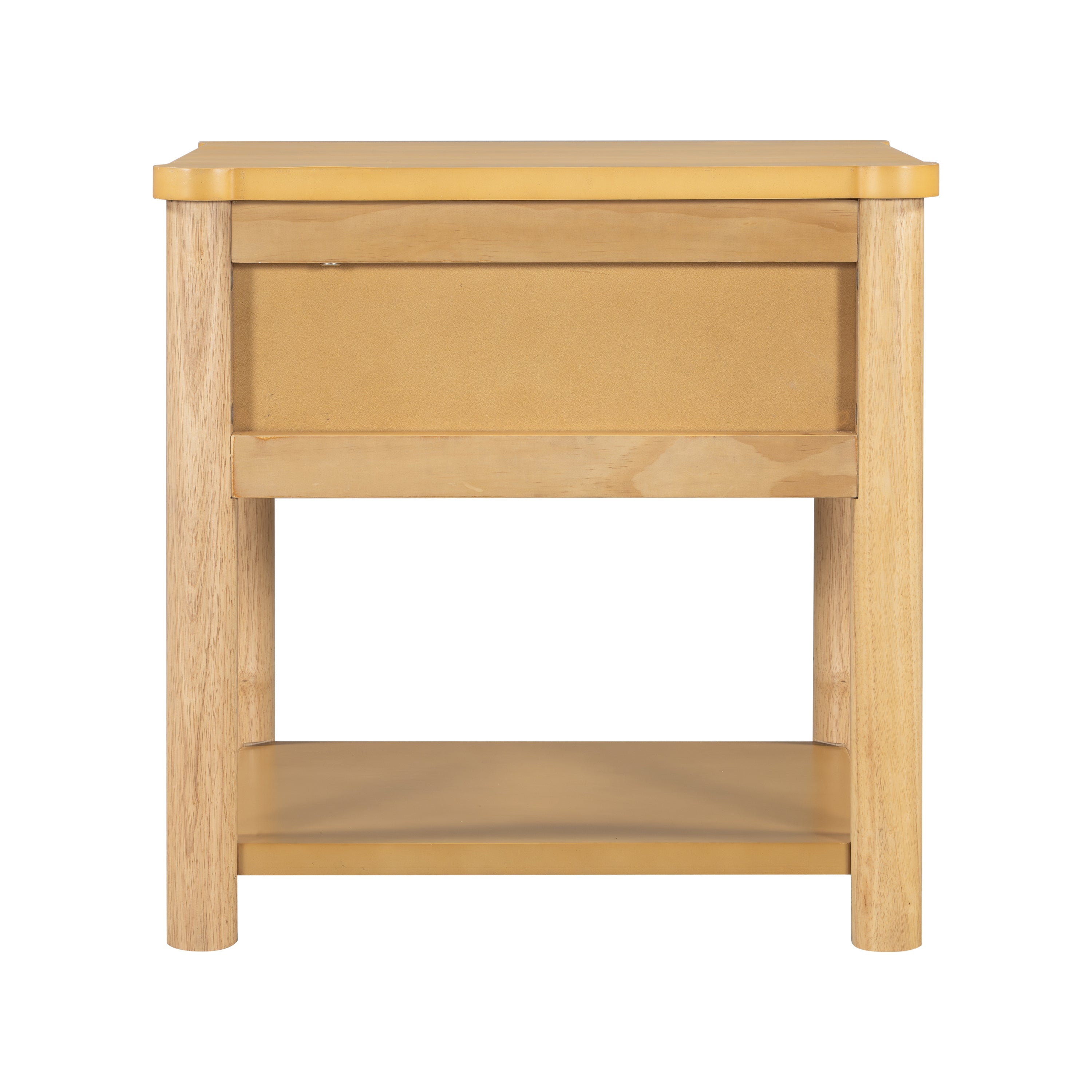 Modern King Bed Frame Set with 2 Nightstands