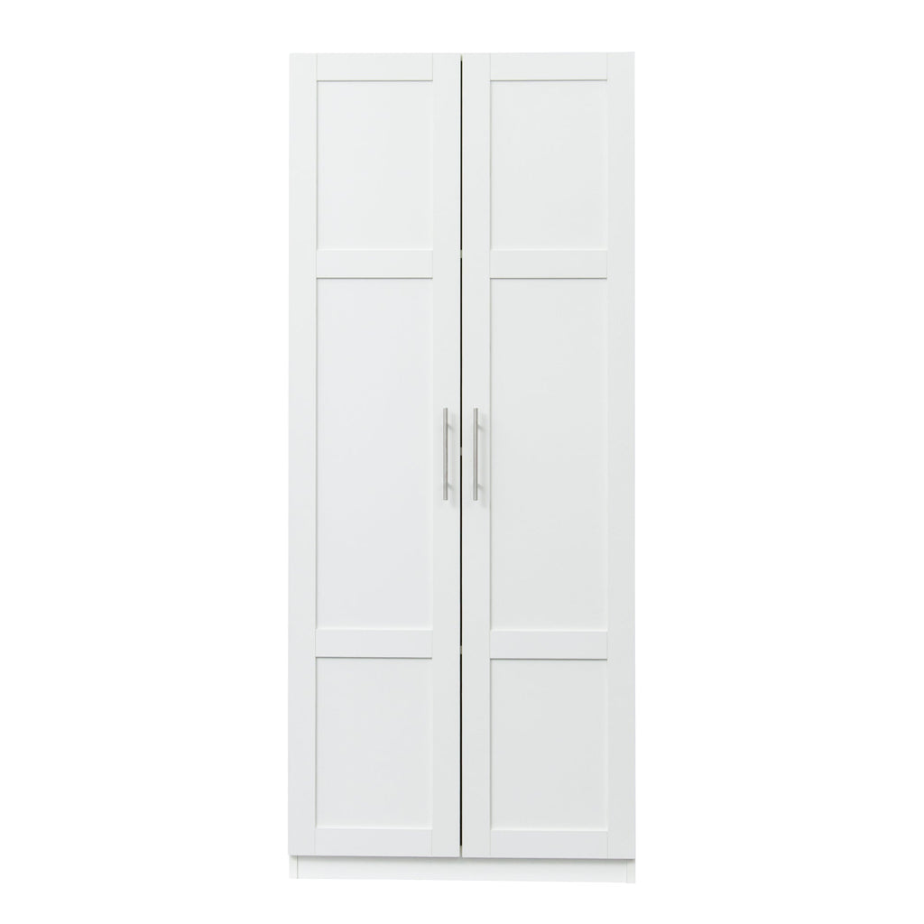 Kitchen Pantry Storage Cabinets with 2 Door and 3  Shelves