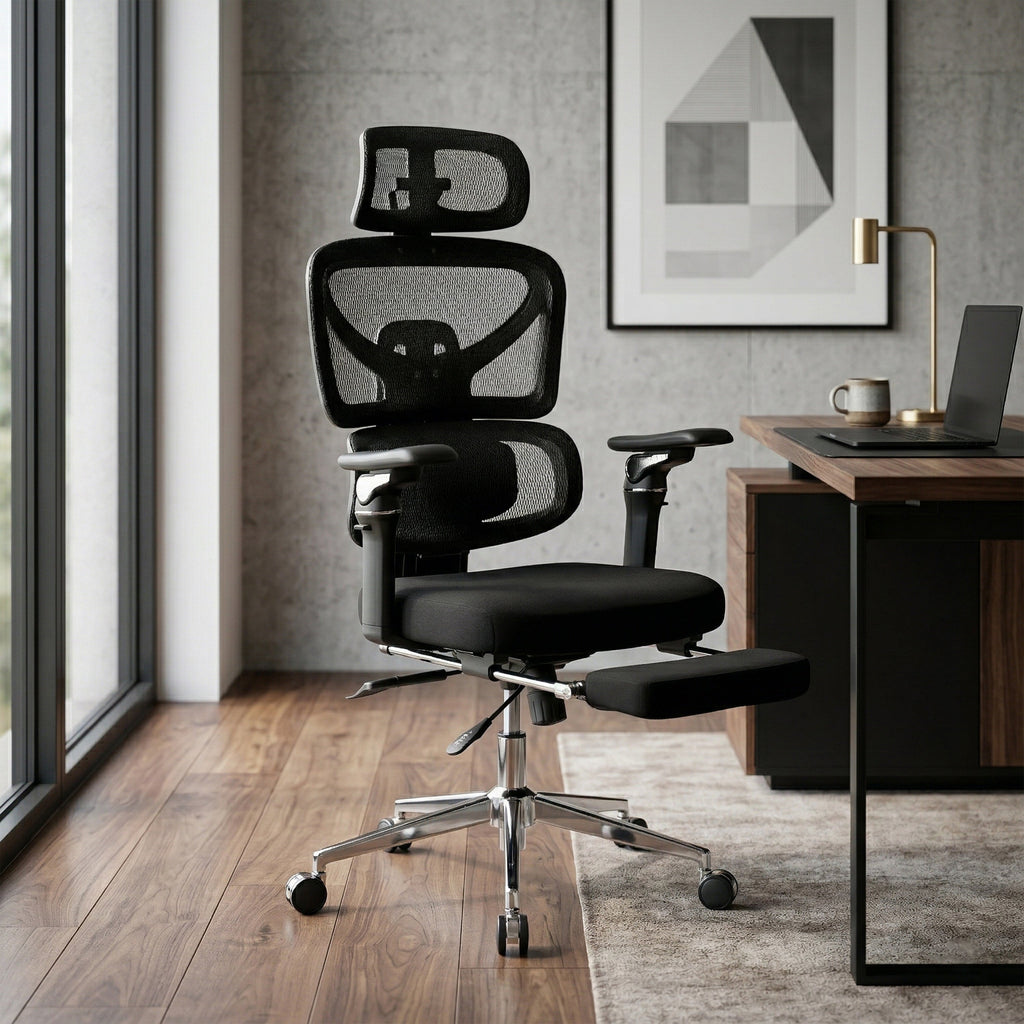 Ergonomic Office Chair with Massage Lumbar Support