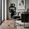 Ergonomic Office Chair with Massage Lumbar Support