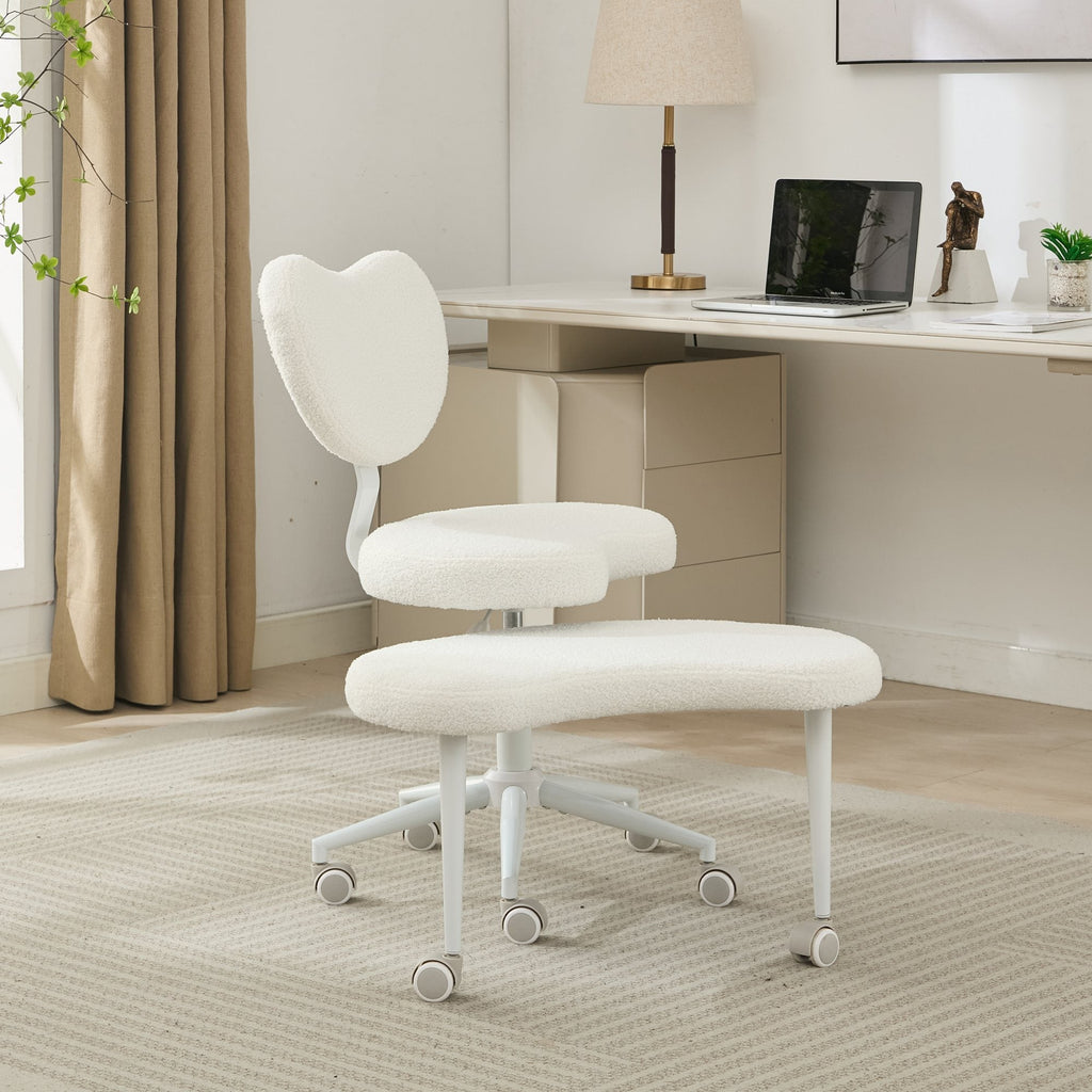 Teddy Meditation Cross Legged Chair with Wheels