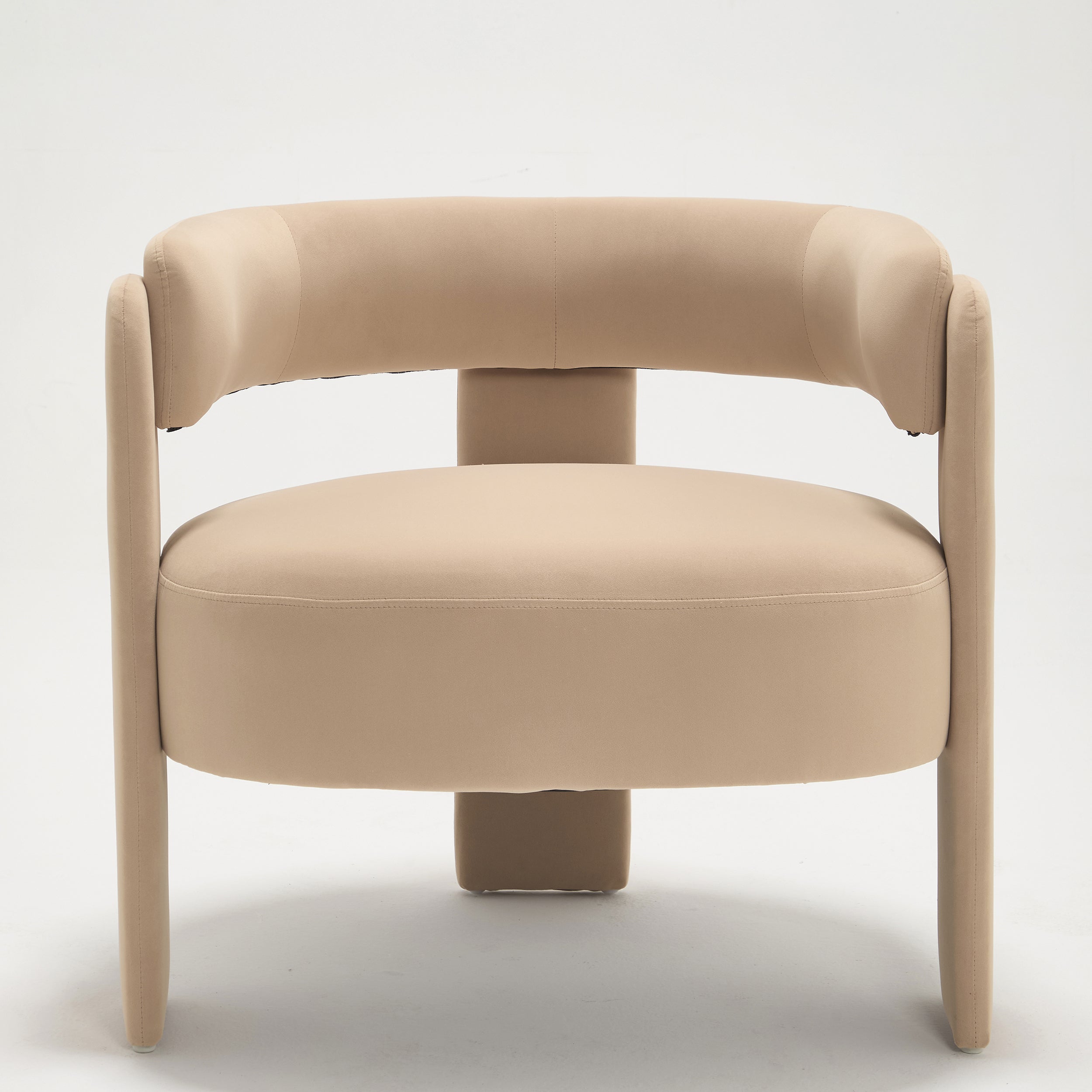 Mid-Century Velvet Comfy Single Sofa Accent Chair